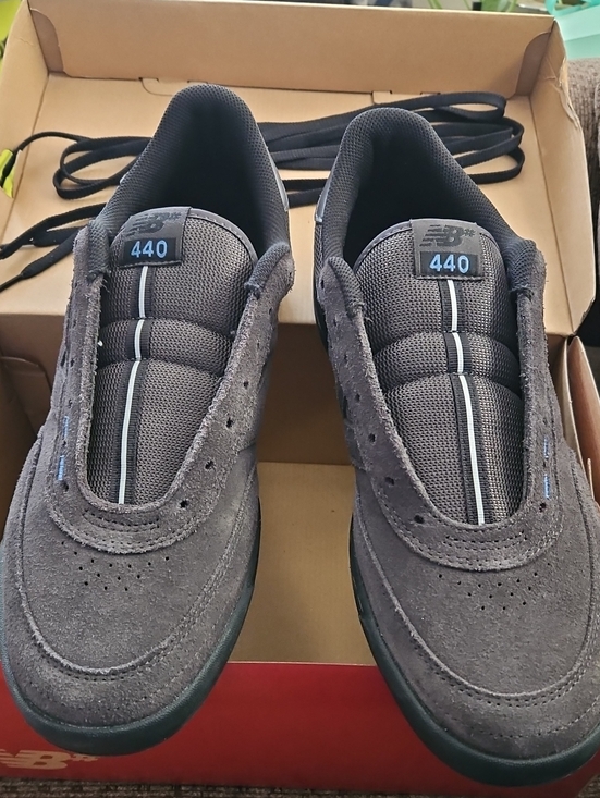 New Balance Other - New Balance 440 Men's Black Suede Sneakers Size 13